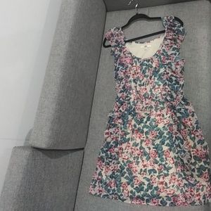 Ruffled flower dress